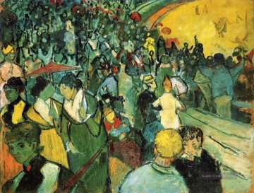 Vincent Van Gogh Werke - Zuschauer in der Arena bei Arles Vincent van Gogh